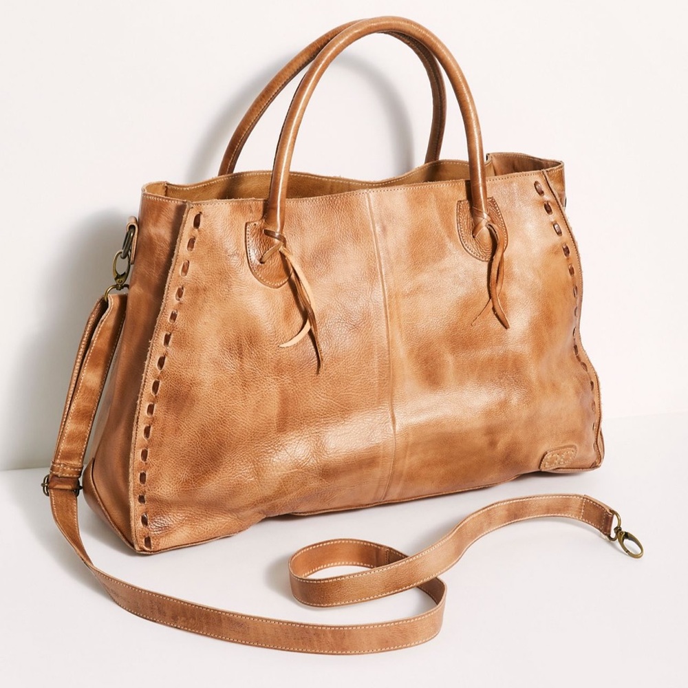 Bed Stu Rockaway Tote - Rustic Tan - EUC